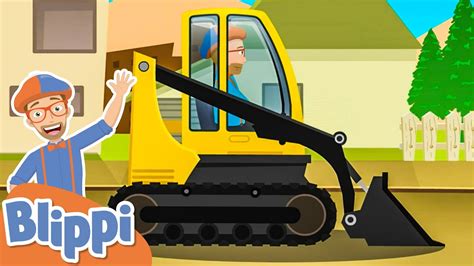 blippi skid steer song|skid steer videos for kids.